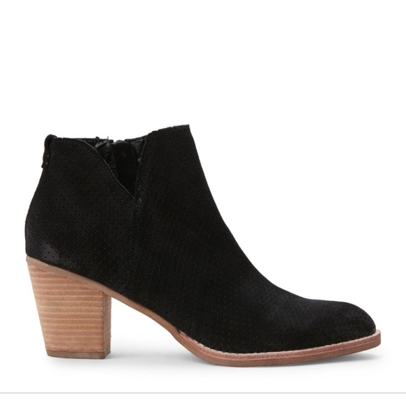 Dolce Vita perforated suede ankle boots - Picture 3 of 8